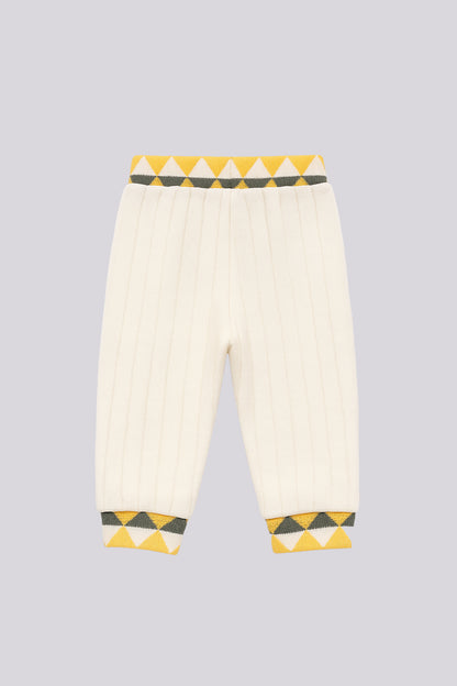 Baby Boy Ecru Sweatpants