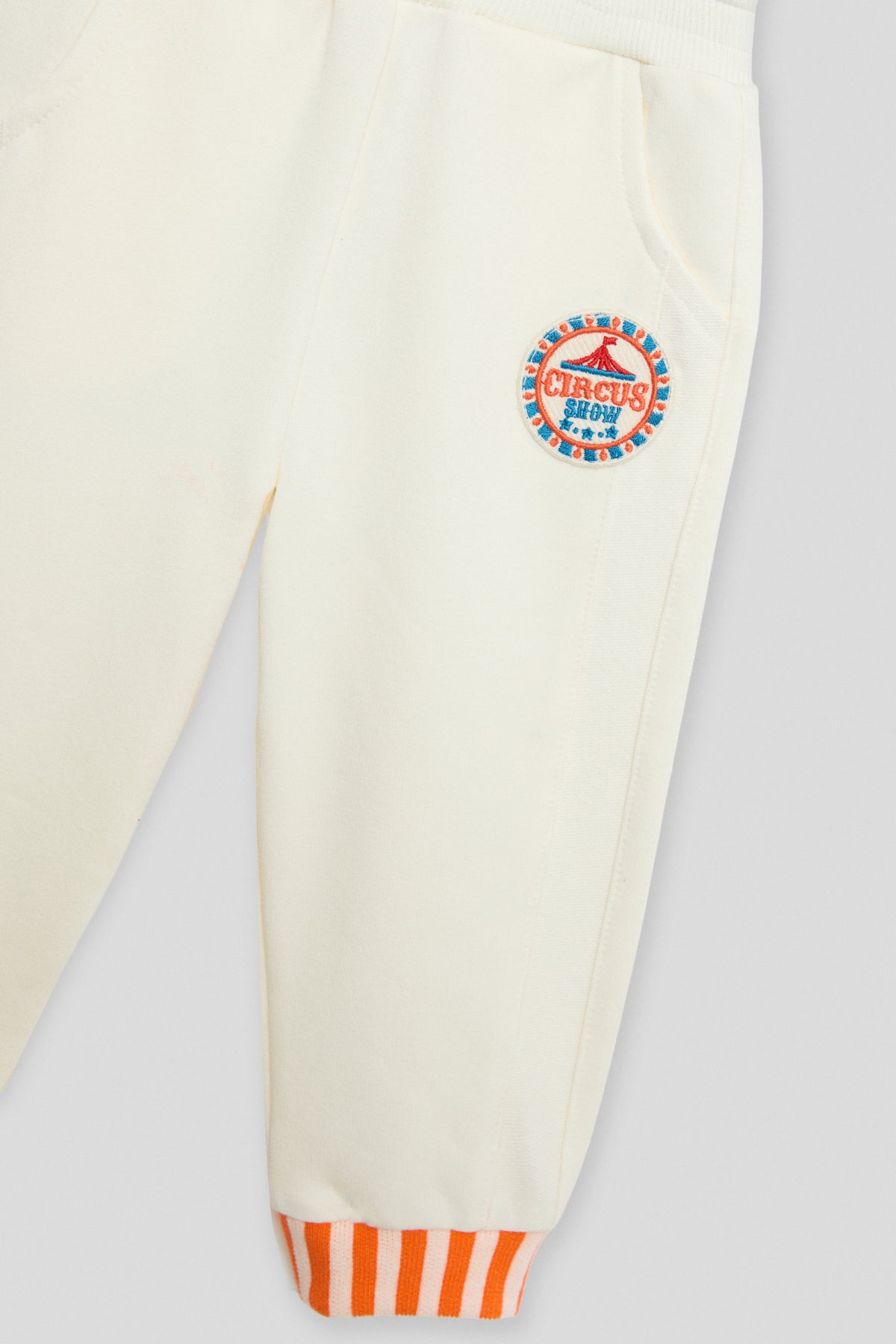 Baby Boy Ecru Sweatpants