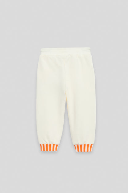 Baby Boy Ecru Sweatpants