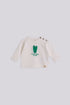 Baby Boy Ecru Tracksuit Set