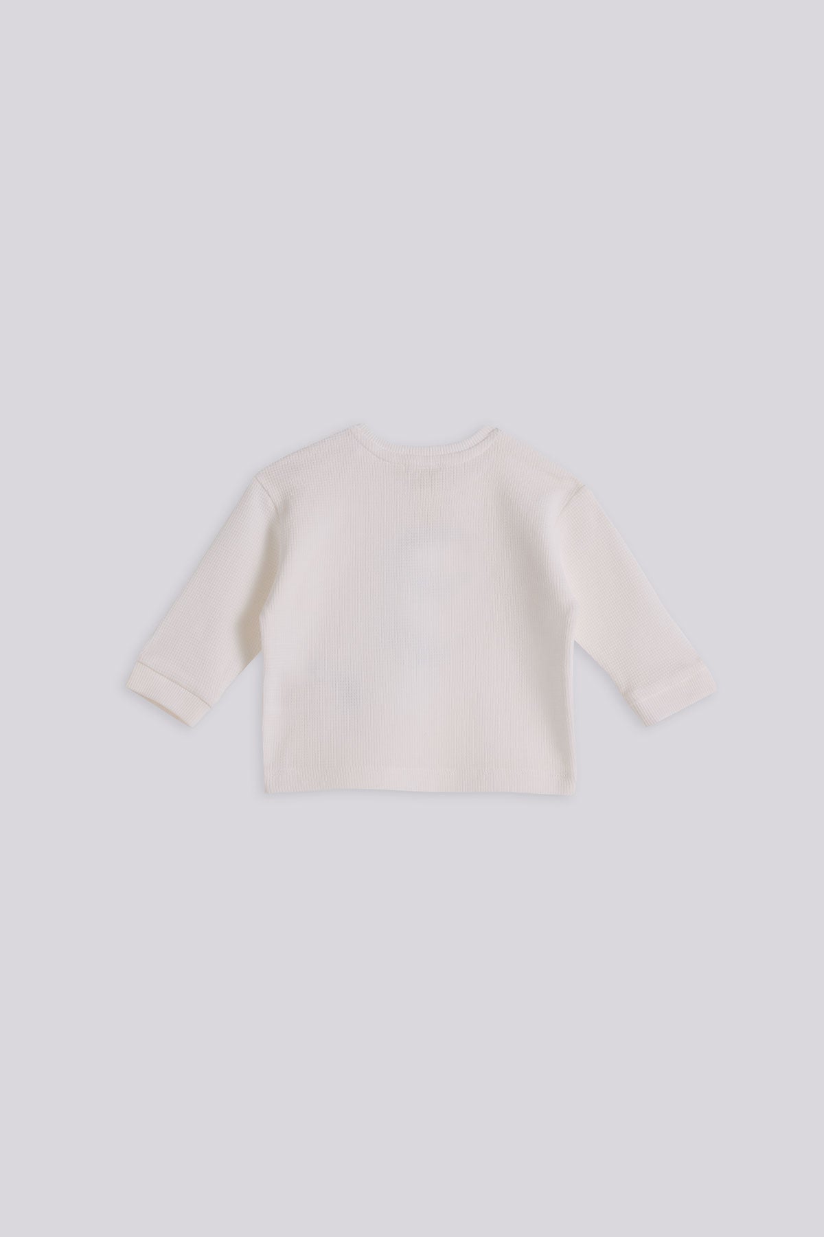 Baby Boy Ecru Tracksuit Set