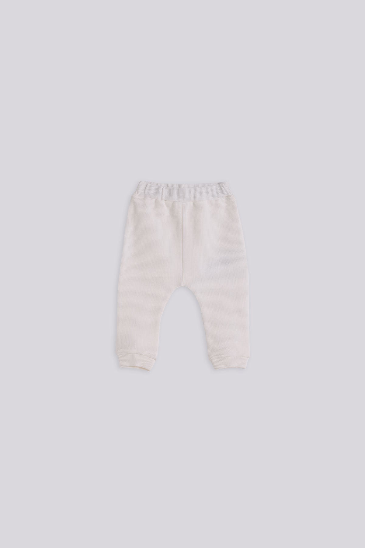 Baby Boy Ecru Tracksuit Set