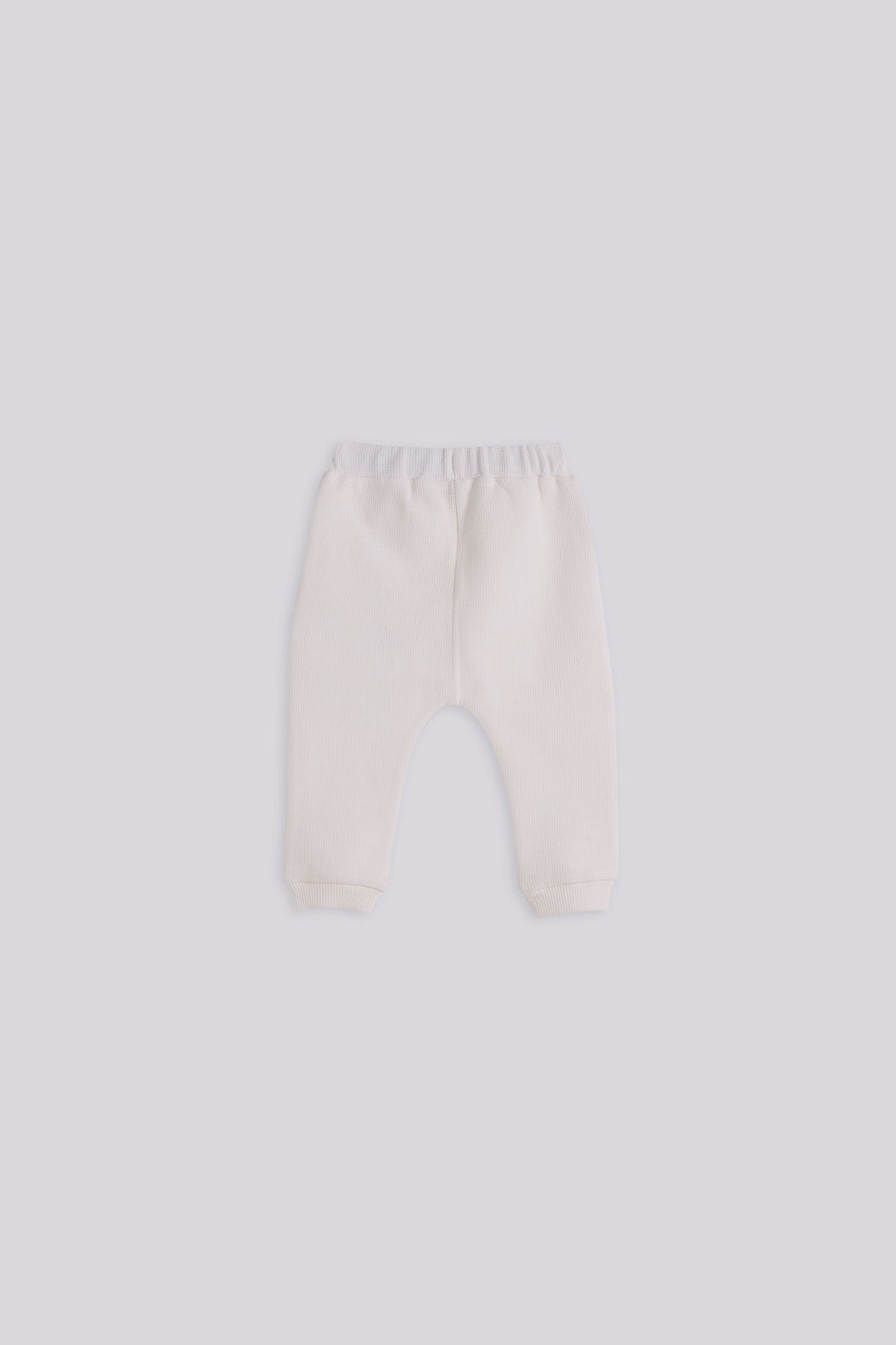 Baby Boy Ecru Tracksuit Set