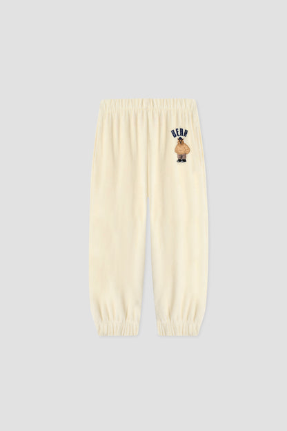 Baby Boy Ecru Tracksuit Set