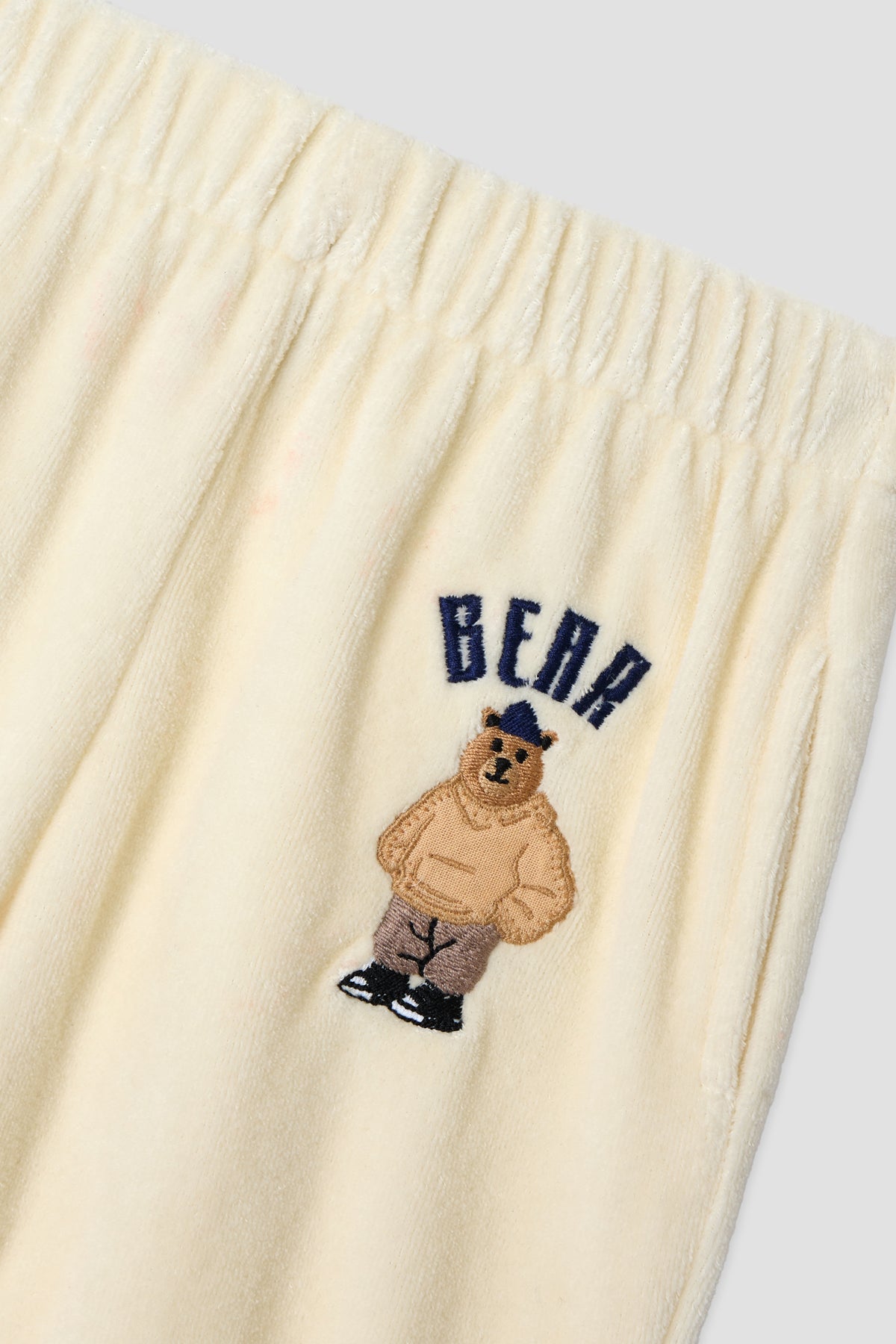 Baby Boy Ecru Tracksuit Set