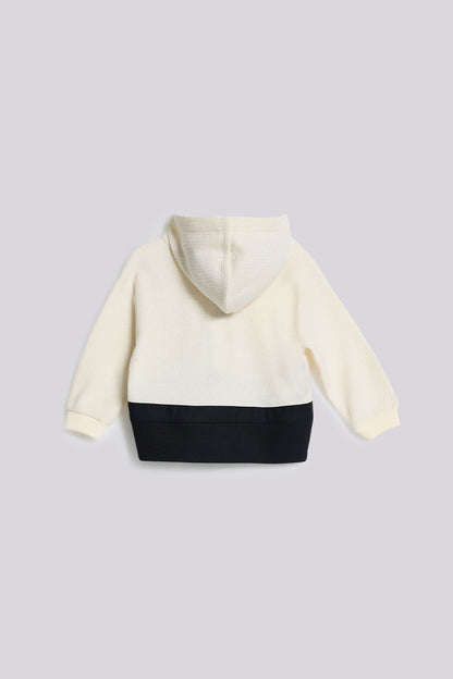 Baby Boy Ecru Tracksuit Top