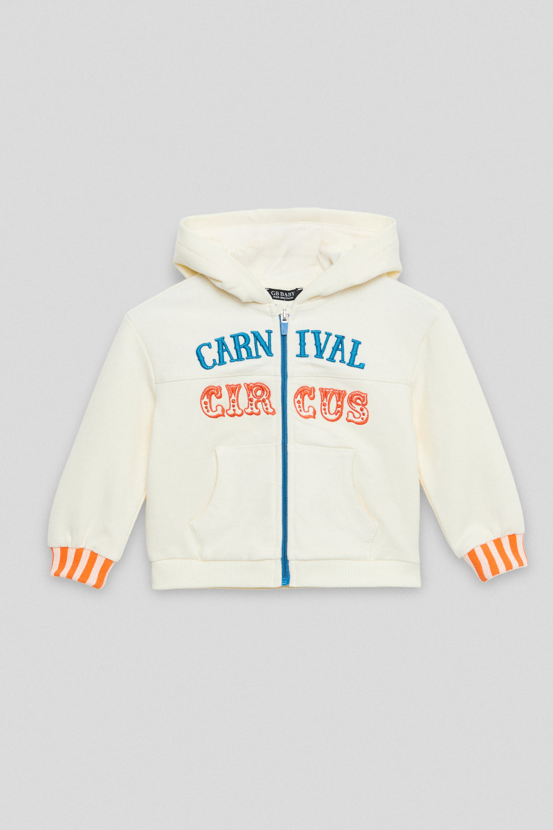 Baby Boy Ecru Tracksuit Top