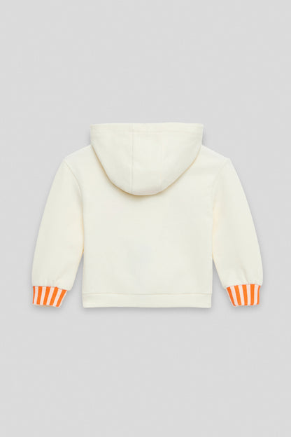 Baby Boy Ecru Tracksuit Top
