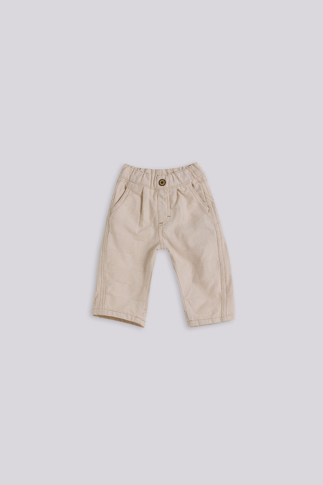 Baby Boy Ecru Trousers