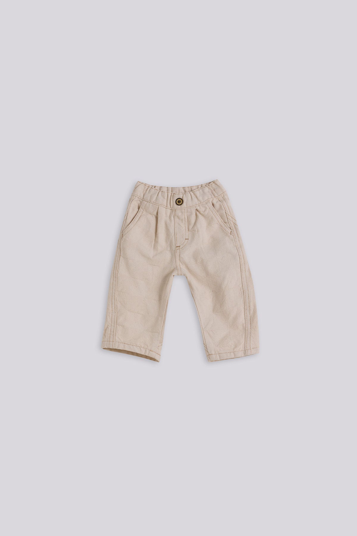 Baby Boy Ecru Trousers