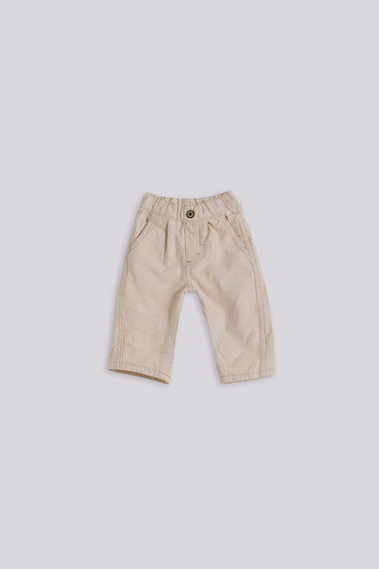Baby Boy Ecru Trousers