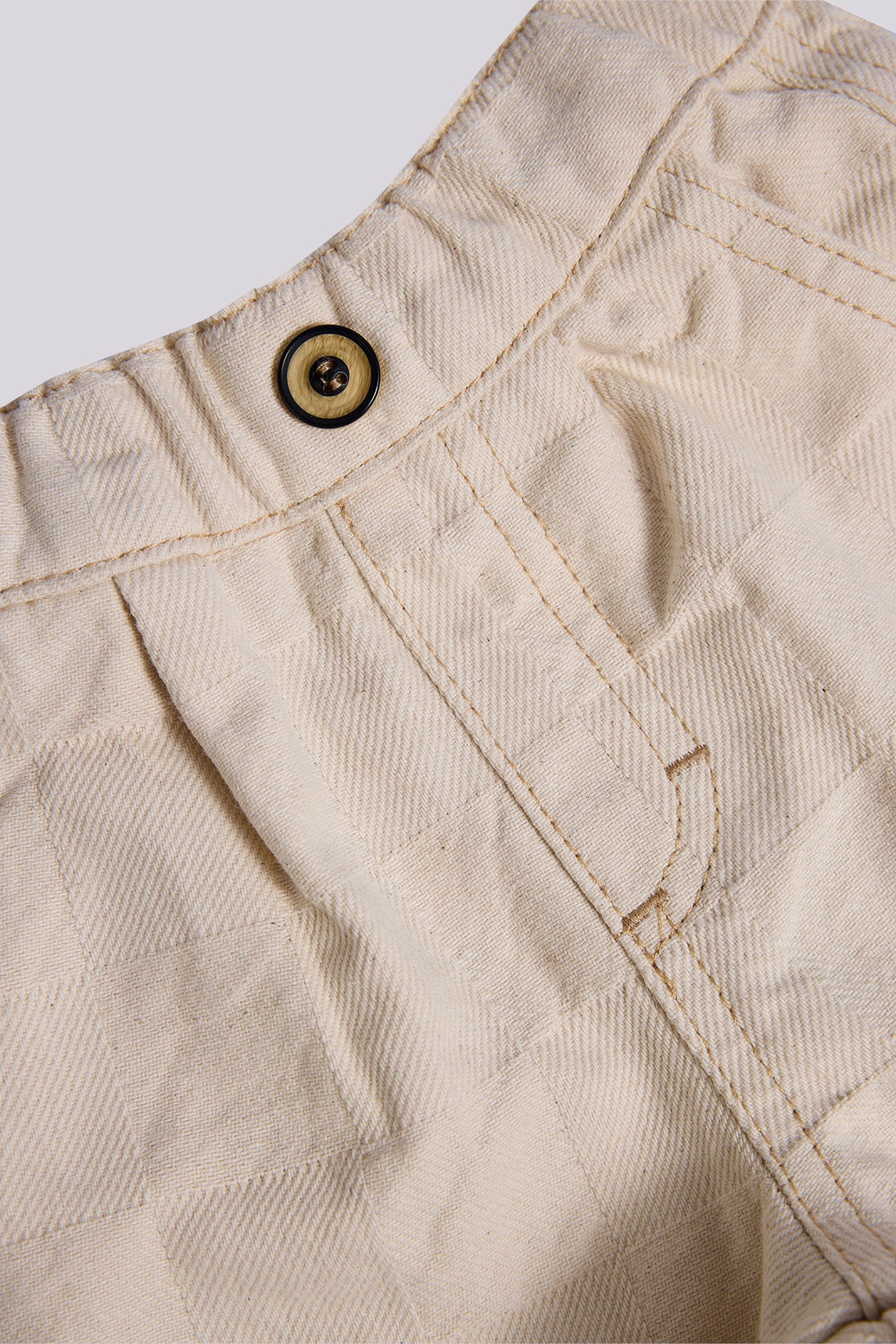 Baby Boy Ecru Trousers