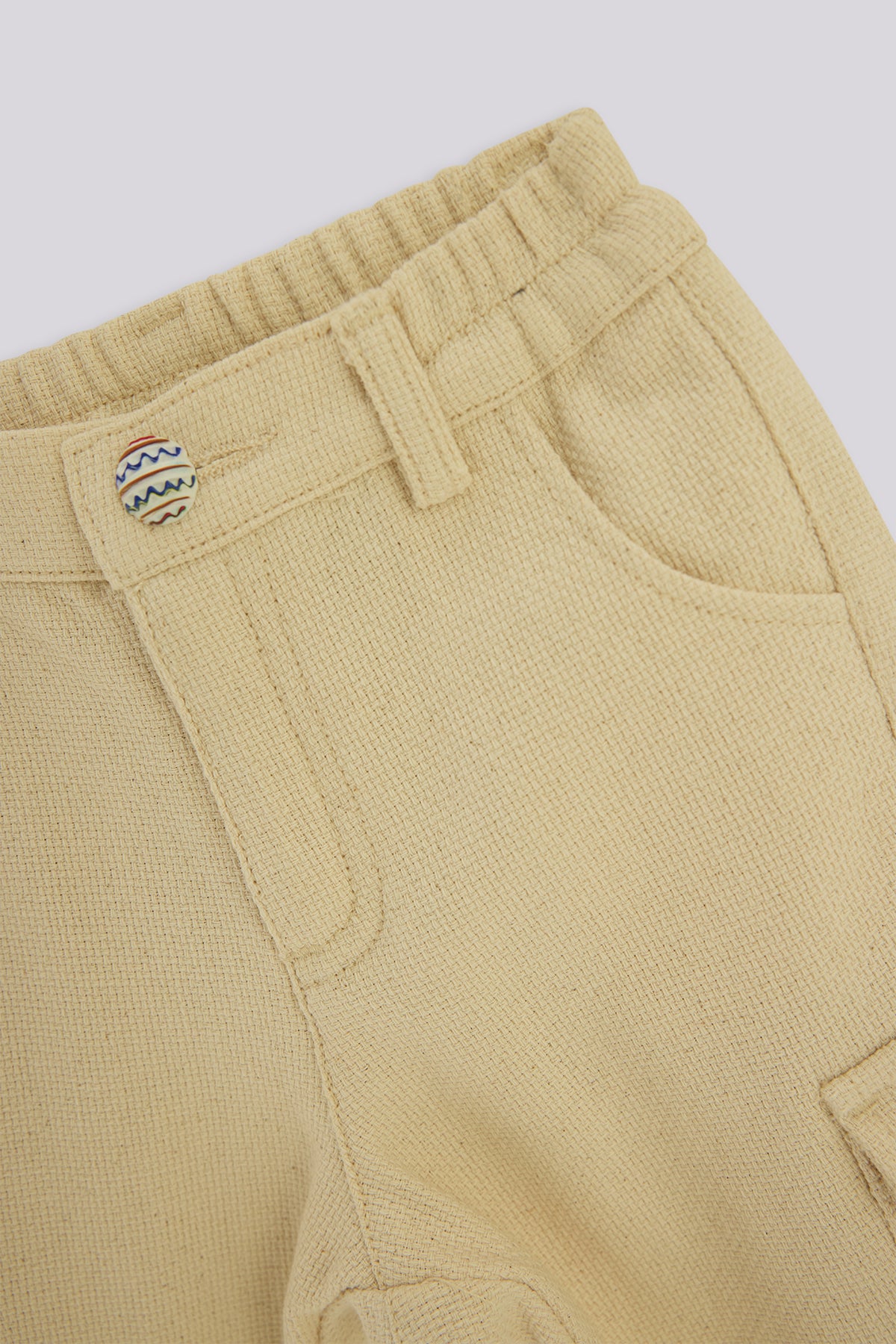 Baby Boy Ecru Trousers