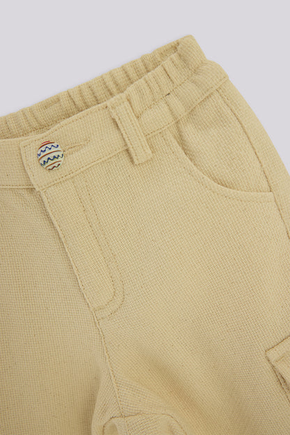 Baby Boy Ecru Trousers
