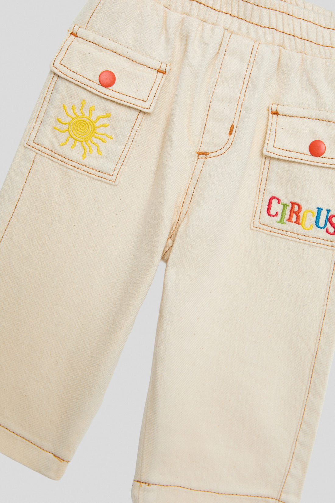 Baby Boy Ecru Trousers