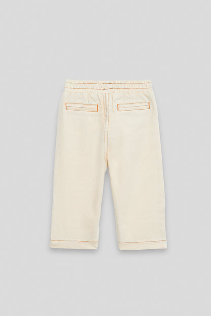 Baby Boy Ecru Trousers