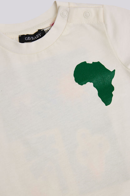 Baby Boy Ecru Tshirt