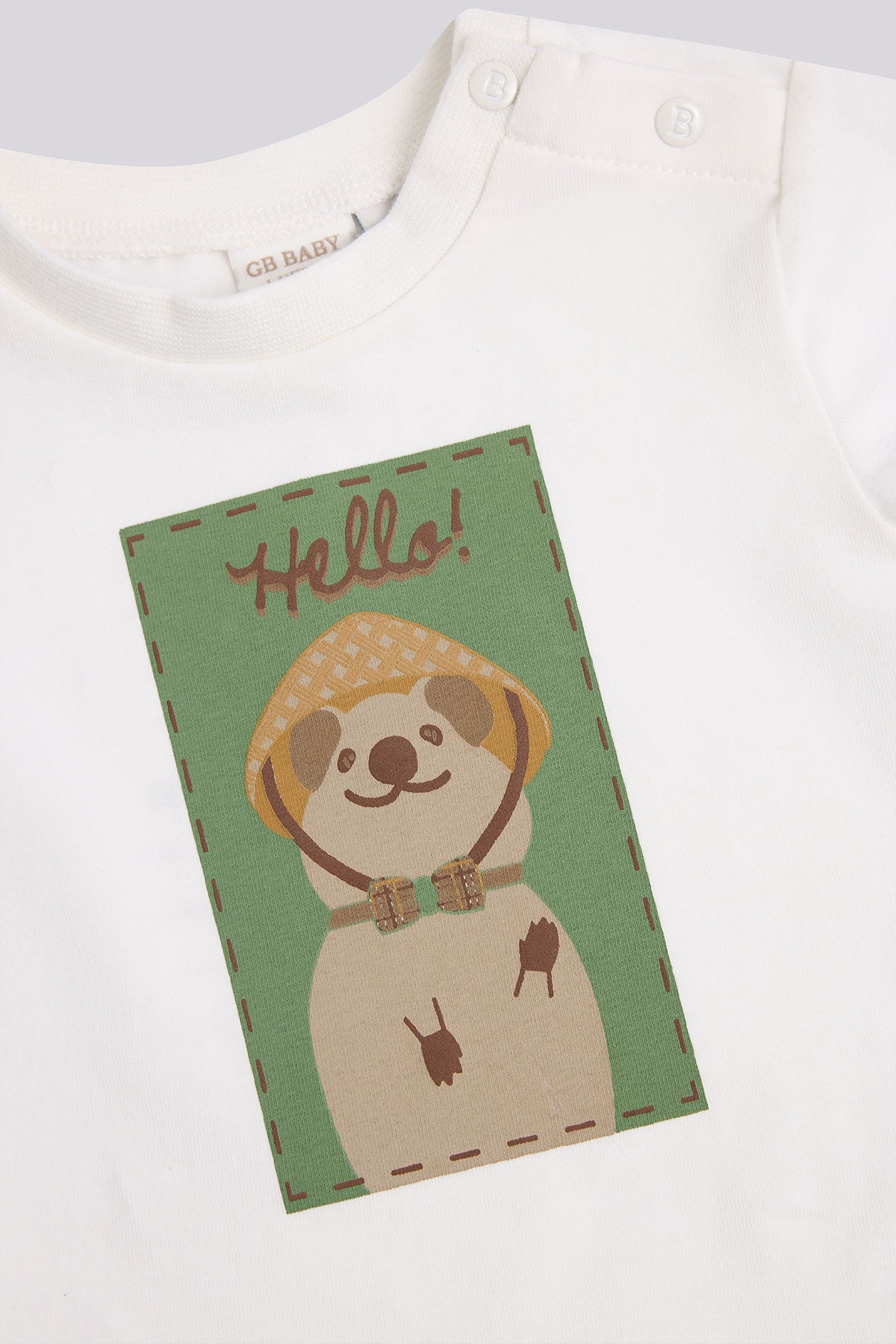 Baby Boy Ecru Tshirt