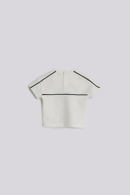 Baby Boy Ecru Tshirt