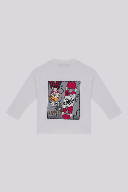 Baby Boy Ecru Tshirt