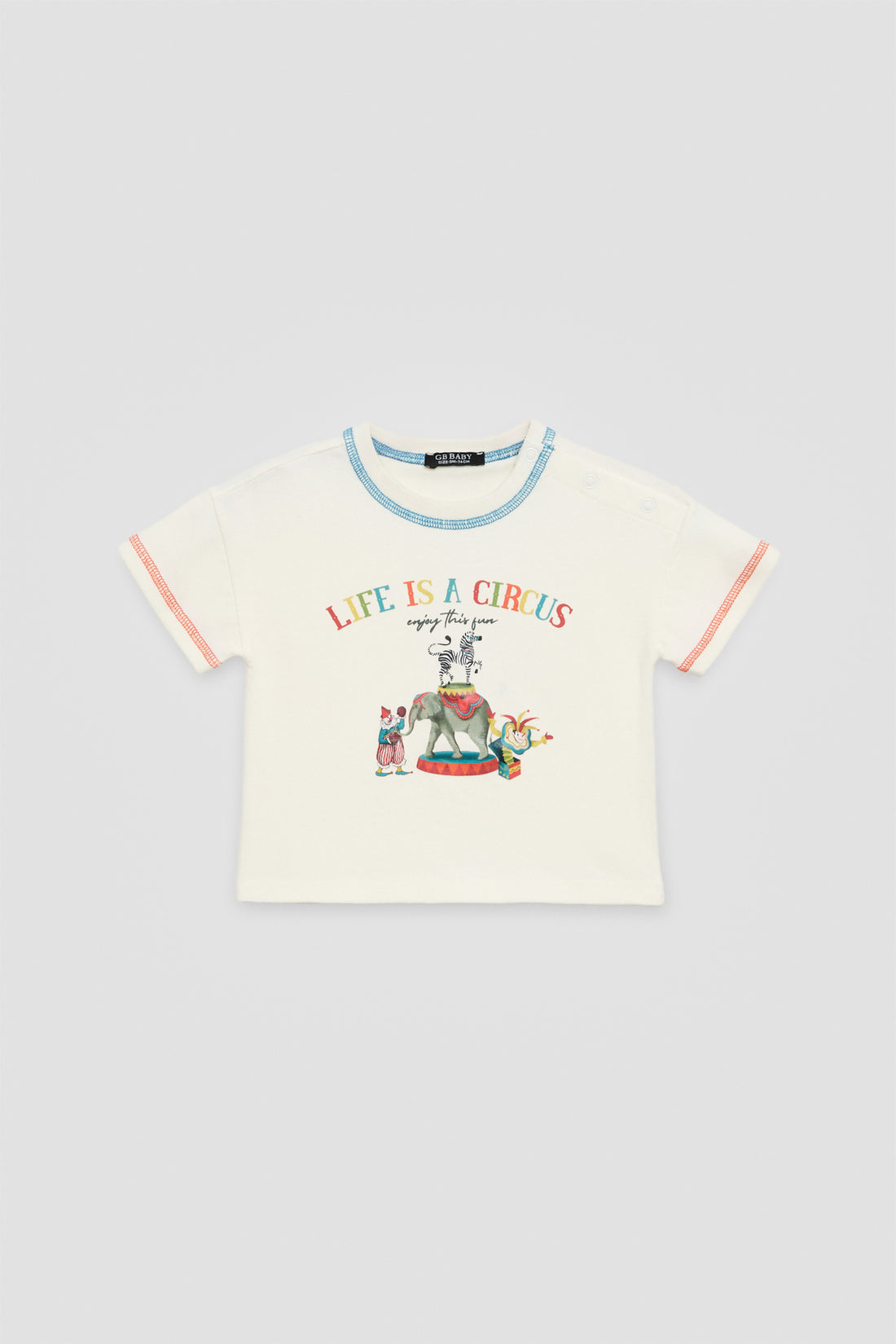 Baby Boy Ecru Tshirt