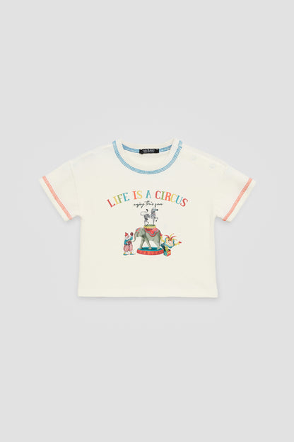 Baby Boy Ecru Tshirt