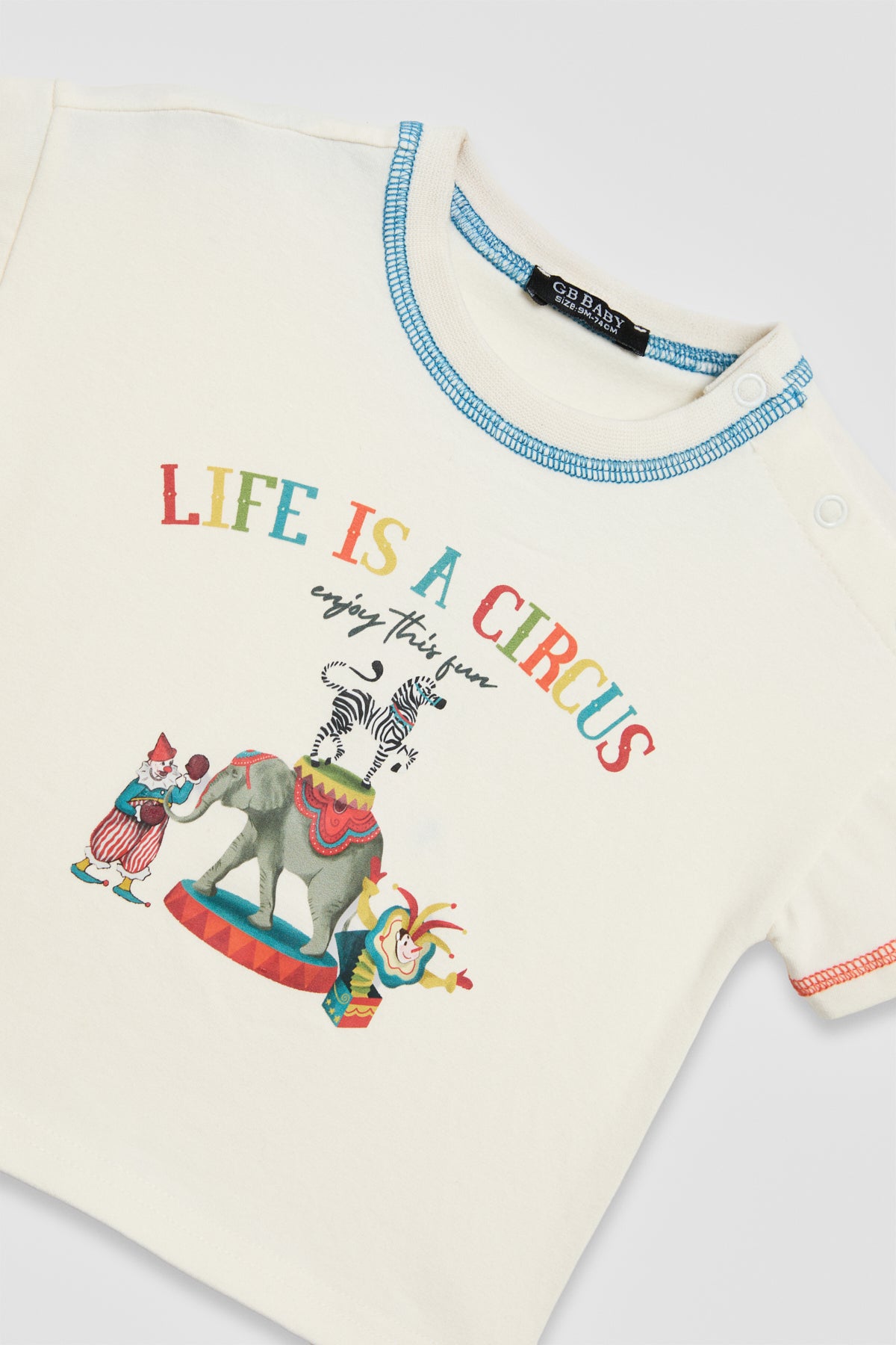 Baby Boy Ecru Tshirt