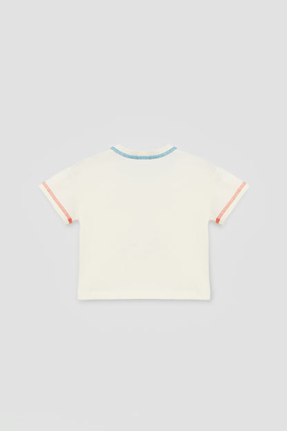 Baby Boy Ecru Tshirt