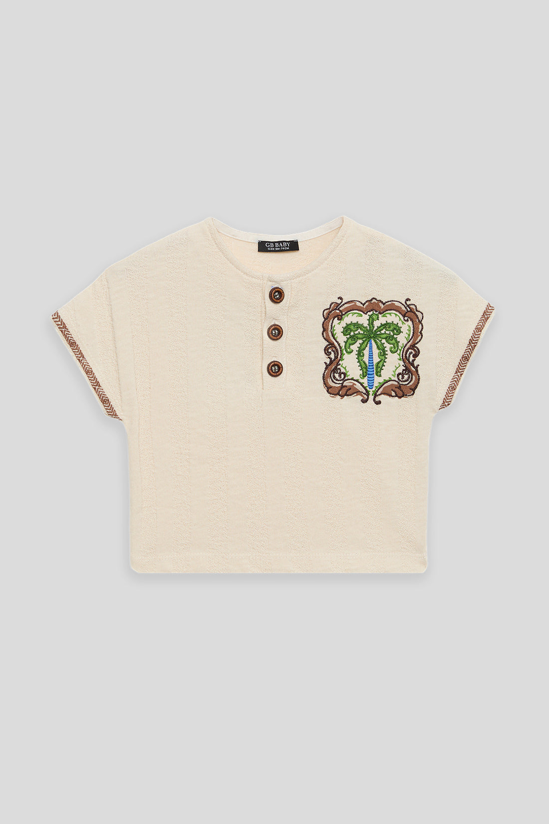 Baby Boy Ecru Tshirt