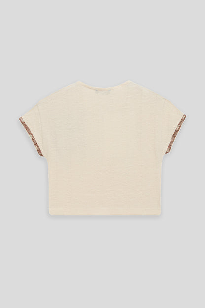 Baby Boy Ecru Tshirt