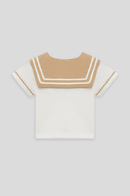 Baby Boy Ecru Tshirt