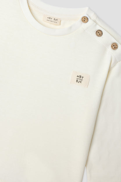 Baby Boy Ecru Tshirt