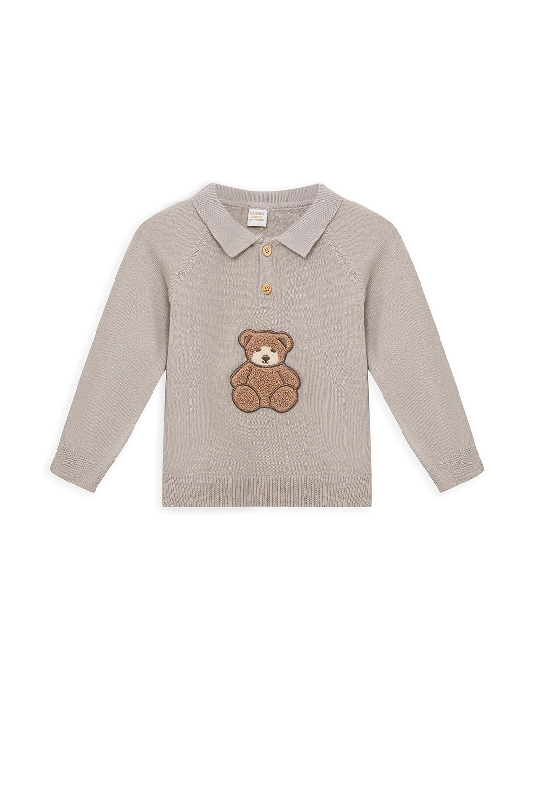 Baby Boy Gray Knitwear Set