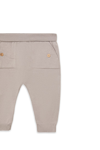 Baby Boy Gray Knitwear Set