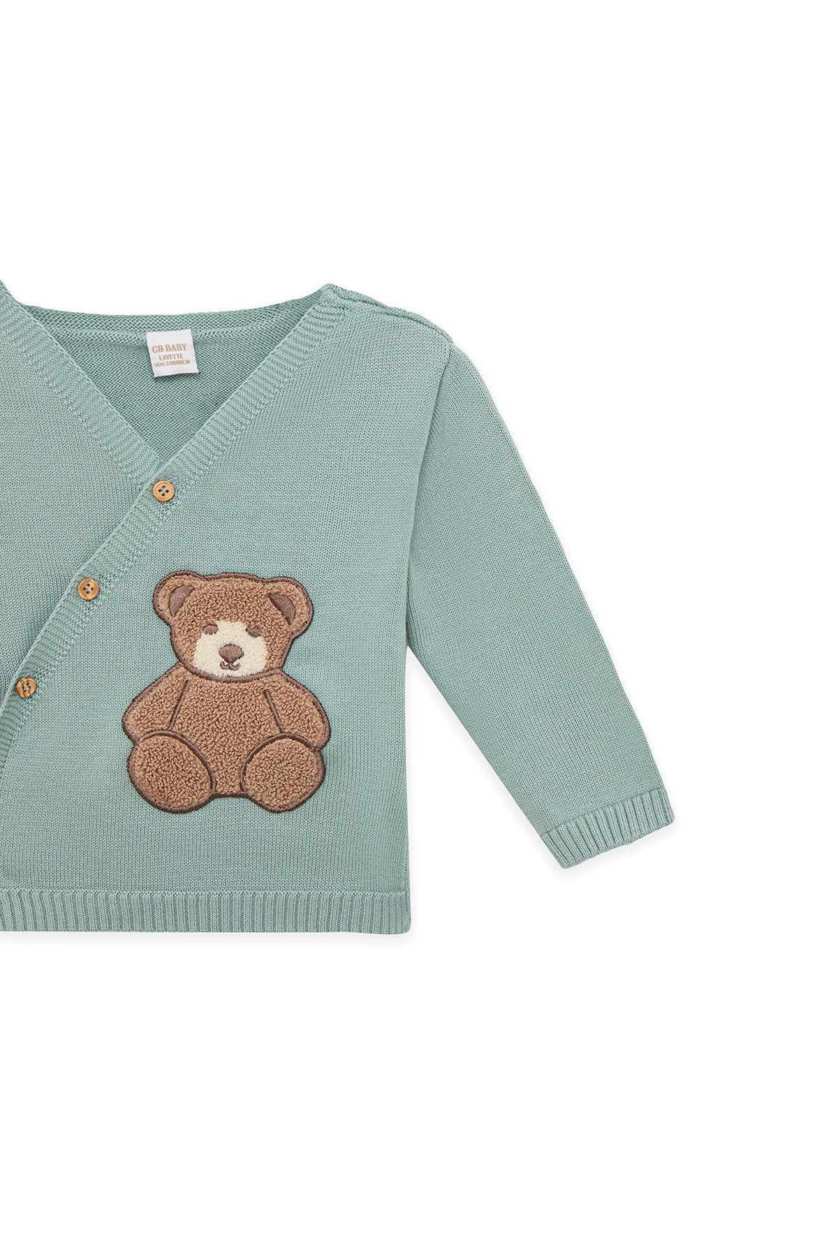 Baby Boy Green Knitwear Set