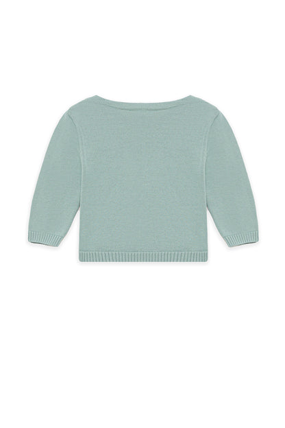 Baby Boy Green Knitwear Set