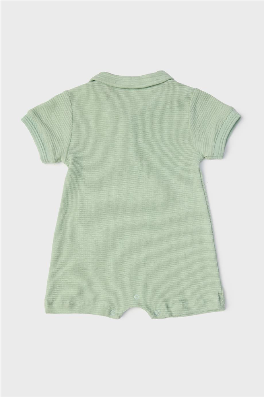 Baby Boy Green Overall - BgStore