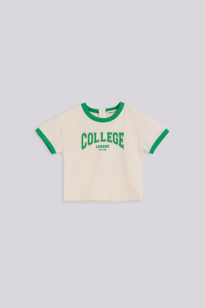 Baby Boy Green Shorts and T-shirt Set
