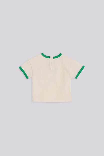 Baby Boy Green Shorts and T-shirt Set