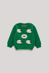 Baby Boy Green Sweater - BgStore