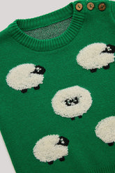 Baby Boy Green Sweater - BgStore