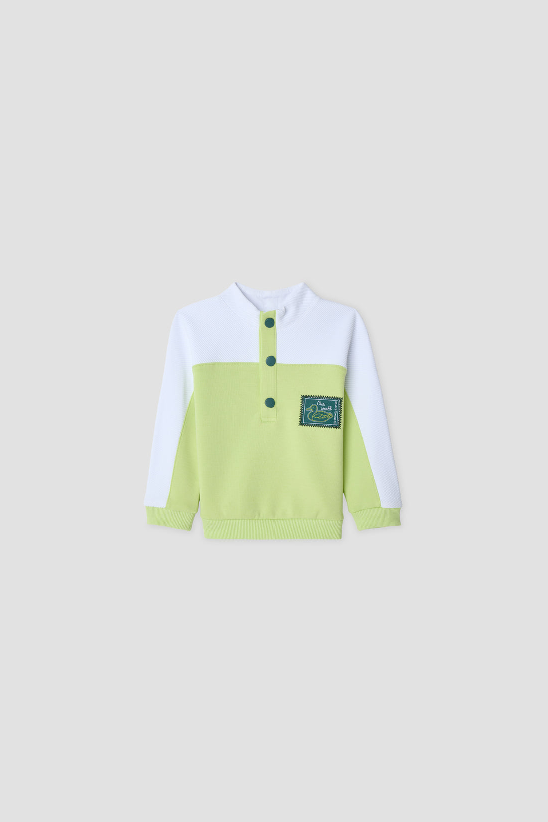 Baby Boy Green Sweatshirt