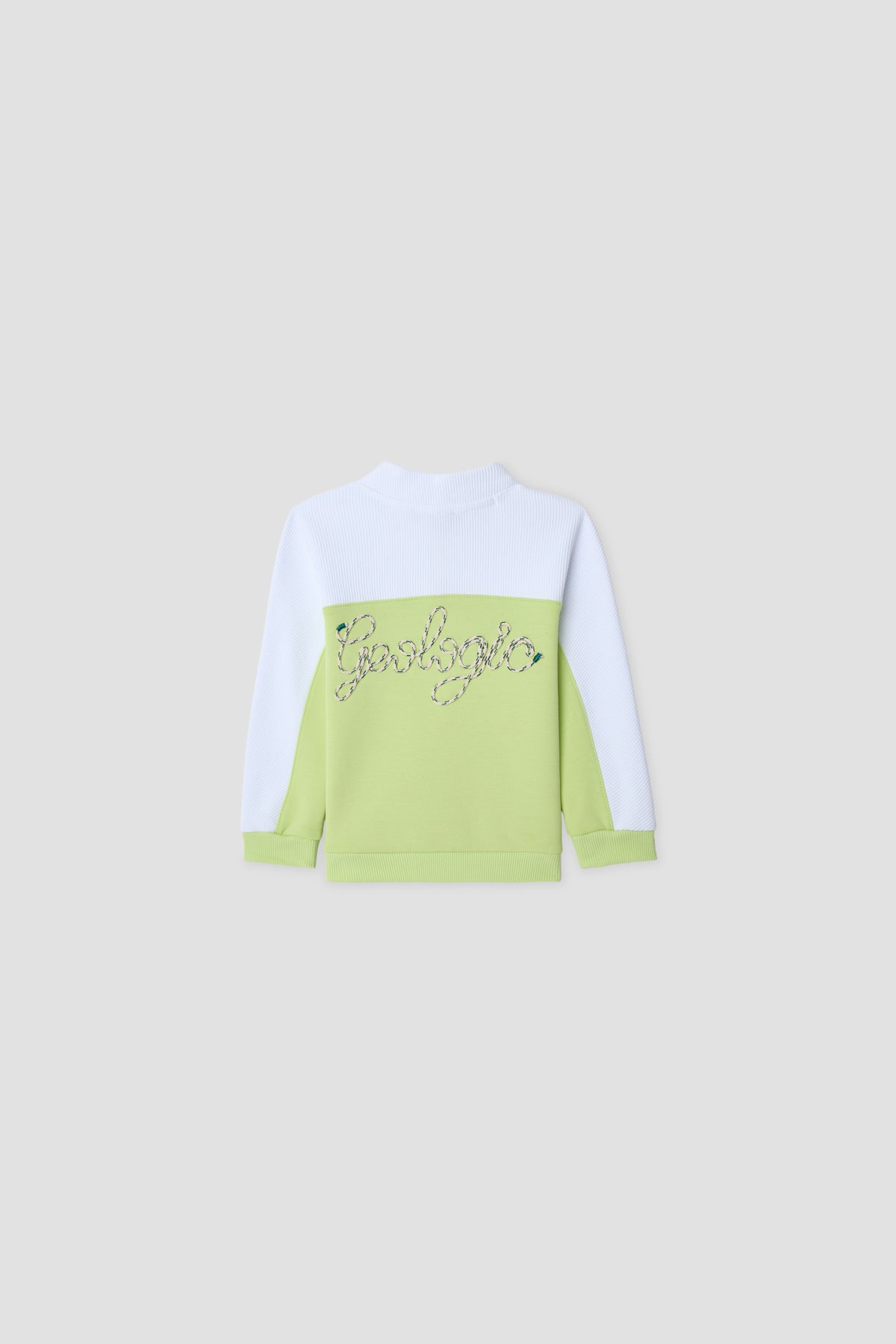 Baby Boy Green Sweatshirt