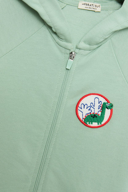 Baby Boy Green Tracksuit