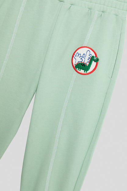 Baby Boy Green Tracksuit