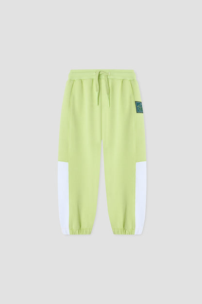 Baby Boy Green Tracksuit Bottom