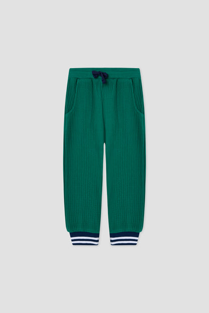 Baby Boy Green Tracksuit Set