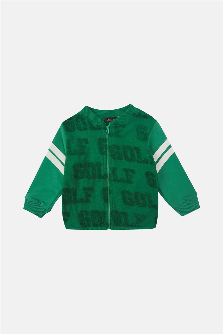 Baby Boy Green Tracksuit Top - BgStore