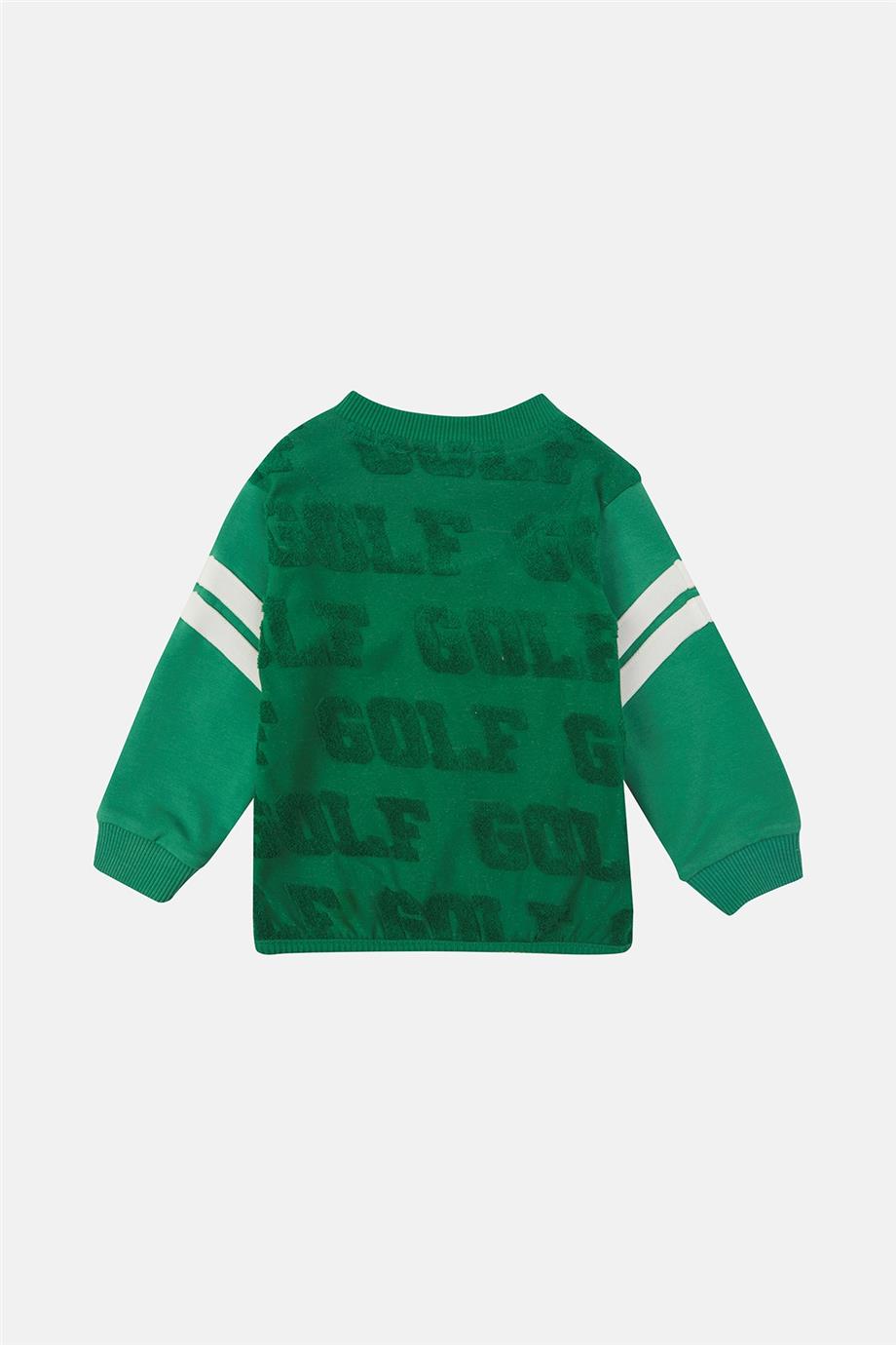 Baby Boy Green Tracksuit Top - BgStore