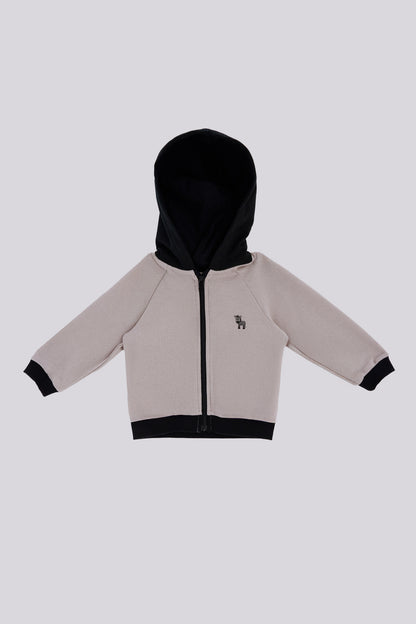 Baby Boy Grey Tracksuit Set
